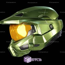 Cosplay STL Files TV Show Master Chief Helmet