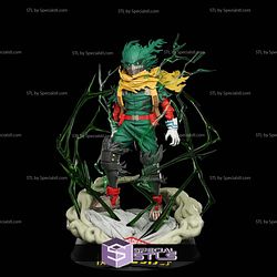 Dark Deku Izuku Midoriya with Mask Printable Models