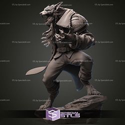 Genn Greymane Wolf Warcraft Digital Sculpture