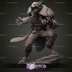 Genn Greymane Wolf Warcraft Digital Sculpture