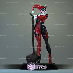 Harley Quinn High Detail Classic Digital Sculpture