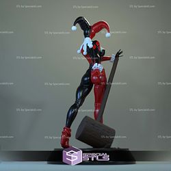 Harley Quinn High Detail Classic Digital Sculpture