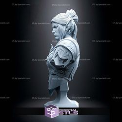 Minthara Bust STL Files Baldurs Gate 3