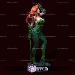 Poison Ivy High Detail Digital Sculpture