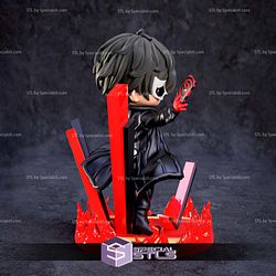 Ren Amamiya Joker Persona 5 Chibi 3D Print Model