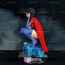 Sasha Calle Super Girl Sitting Pose Printable Models
