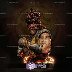 Scorpion Fire Bust Mortal Kombat Printable Models