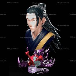 Suguru Geto Bust Printable Models Jujutsu Kaisen