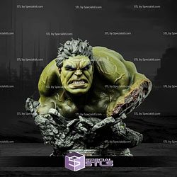 The Emerald Giant Hulk Bust Printable Models