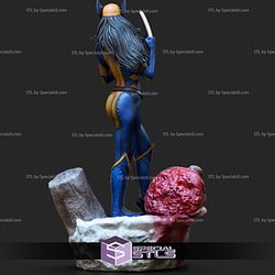 X-23 Screaming Digital Sculpture Xmen
