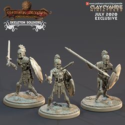 July 2020 Clay Cyanide Miniatures