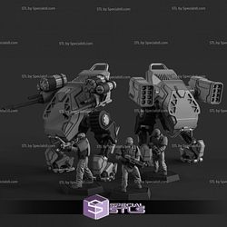 February 2024 Fantastical Sculpts Dungeons and Dreadnoughts Miniatures