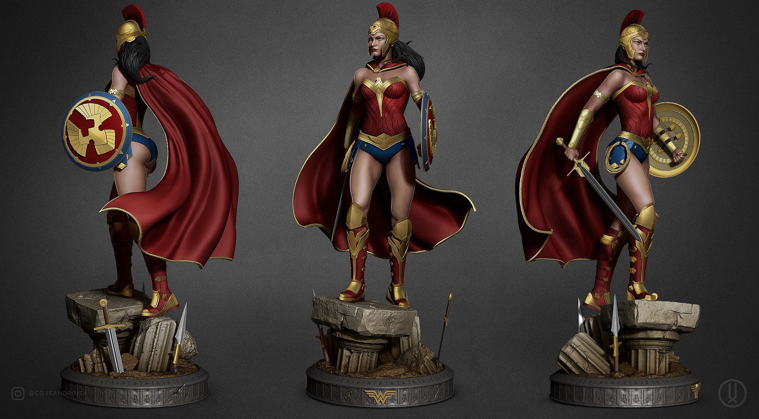 Warrior Wonder Woman From DC