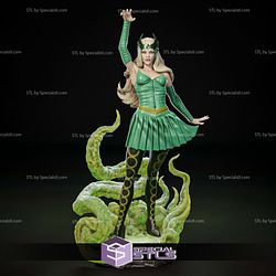 Amora Enchantress Marvel Hero Digital Sculpture