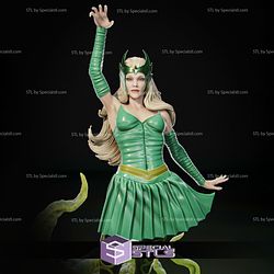 Amora Enchantress Marvel Hero Digital Sculpture