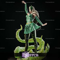 Amora Enchantress Marvel Hero Digital Sculpture