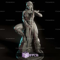 Amyra the Executioner Digital 3D Sculpture