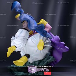 Battle of Buu Diorama Digital Sculpture