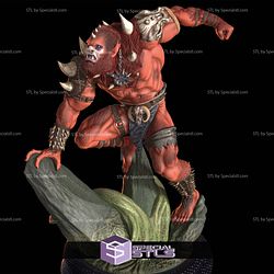 Beastman Master of Universe Digital Sculpture