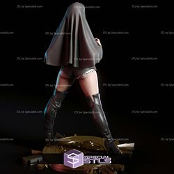 Beata Sexy Nun Digital 3D Sculpture