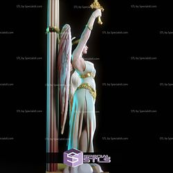 Bianca the angel Digital 3D Sculpture