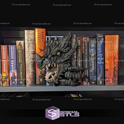 Book Nook Collection - Dragon Digital Sculpture