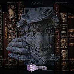 Book Nook Collection - Scarecrow Digital Sculpture