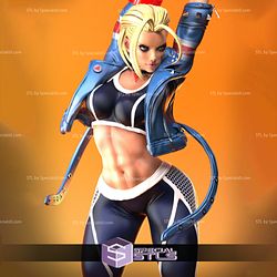 Cammy Sexy Street Fighter 6 Digital Sculpture