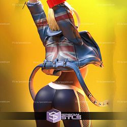 Cammy Sexy Street Fighter 6 Digital Sculpture