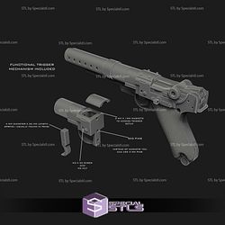 Cosplay STL Files A180 Blaster Starwars