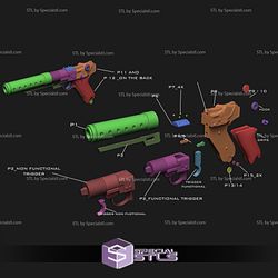 Cosplay STL Files A180 Blaster Starwars