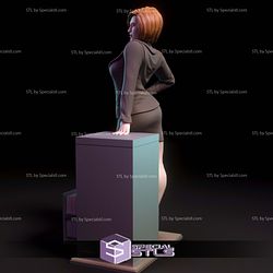 Dana Scully V3 Digital 3D Sculpture