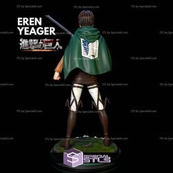 Eren Yeager Sword Digital Sculpture