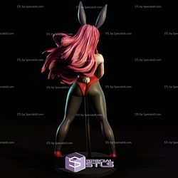 Erza Scarlet Bunny Suit Digital 3D Sculpture