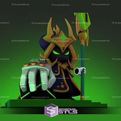 Final Boss Veigar League of Legends Digital Sculpture