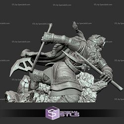 Gimmi Lord of The Rings Digital Sculpture