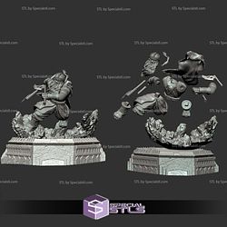 Gimmi Lord of The Rings Digital Sculpture