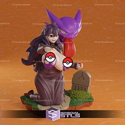 Hex Maniac Diorama STL Sculpture