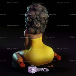 Judith Sitting Pose Digital 3D Sculpture