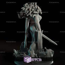 Lady of the Lake Digital 3D Sculpture