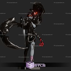 Ladydevimon Black Digimon Digital Sculpture