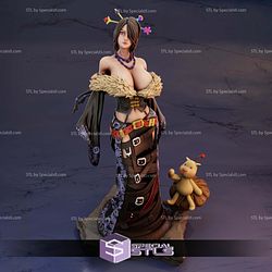 Lulu Sexy Final Fantasy Digital Sculpture