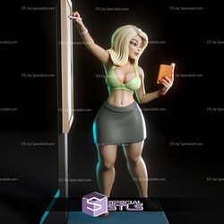 Mari The School Teacher Digital 3D Sculpture