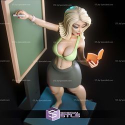 Mari The School Teacher Digital 3D Sculpture