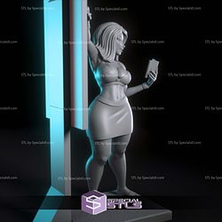 Mari The School Teacher Digital 3D Sculpture