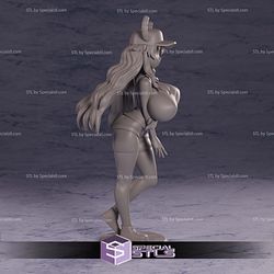 Miss Kobayashi Dragon Maid Lucoa STL Sculpture