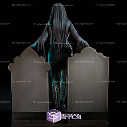 Raven the goth Digital 3D Sculpture