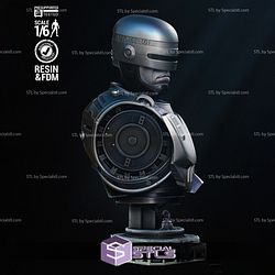Robocop Potrait Bust 2024 Digital Sculpture