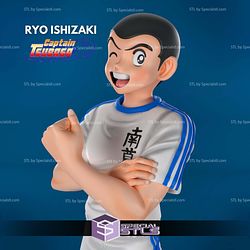 Ryo Ishizaki Captain Tsubasa Digital Sculpture