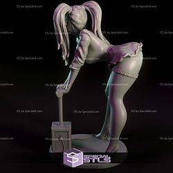 Sabrina Boom Sexy Digital 3D Sculpture